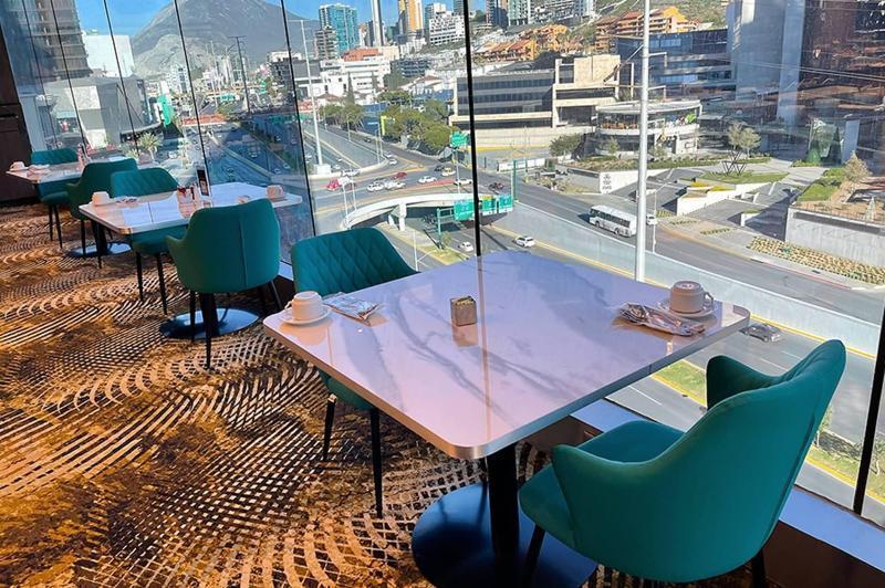 Safi Royal Luxury Metropolitan Hotel San Pedro Garza Garcia ภายนอก รูปภาพ The interior of the restaurant