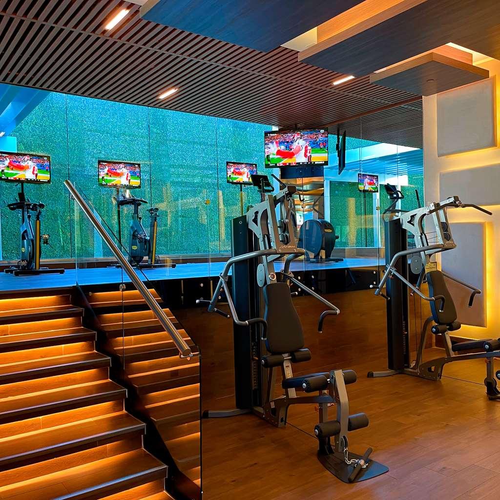 Safi Royal Luxury Metropolitan Hotel San Pedro Garza Garcia สิ่งอำนวยความสะดวก รูปภาพ The gym at the hotel